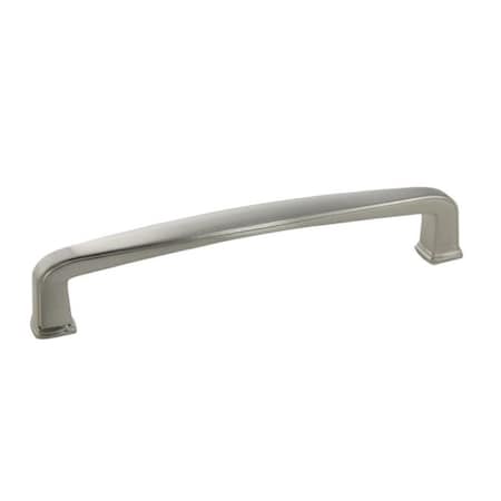 Crown 5-1/2" Cabinet Pull with 5" Center to Center Satin Nickel Finish CHP82092SN